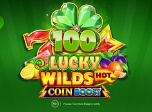 100 Lucky Wilds Hot Coin Boost screenshot