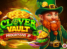 Clover Vault Progressive Jackpots Screenshot