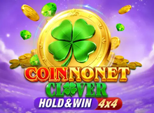 Coin Nonet Clover 4x4 Hold and Win screenshot
